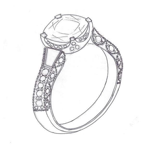 Engagement Ring Sketch