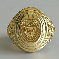 West Point Replica Yellow Gold Ring