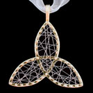 P1586 Trinity Celtic Gold Pendant