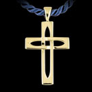 X1521 Celtic Cross Gold Pendant